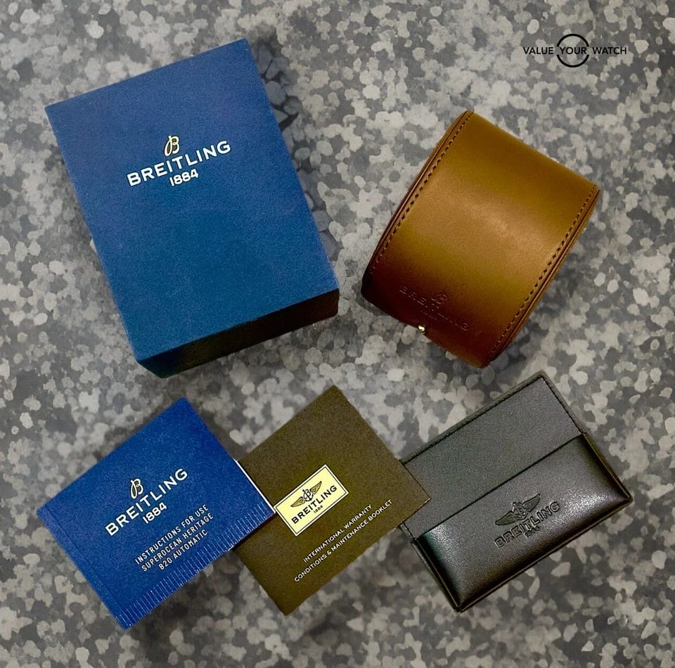 Breitling Superocean Heritage II Chronograph 46 mm A13312 Includes Box & Manuals - Image 2