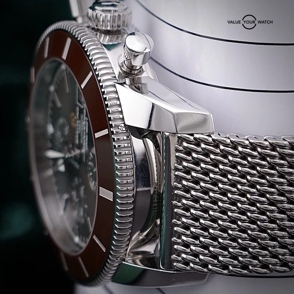 Breitling Superocean Heritage II Chronograph 46 mm A13312 Includes Box & Manuals - Image 8