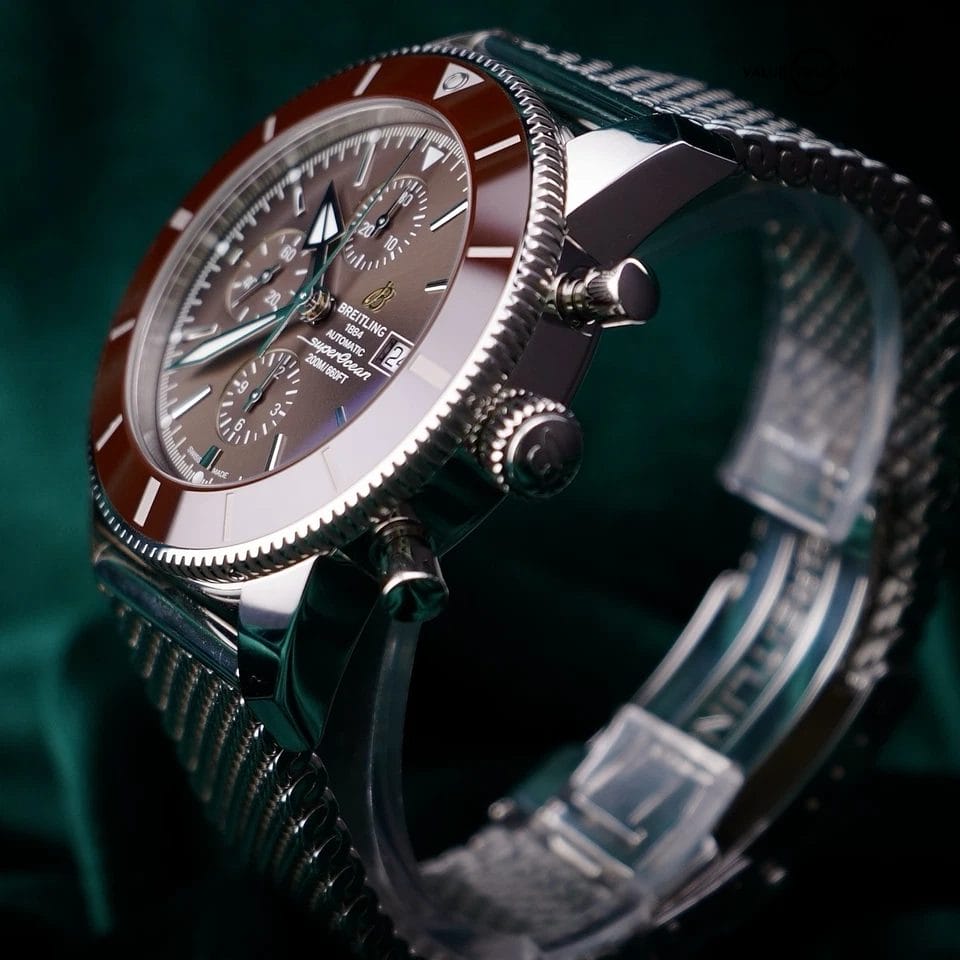Breitling Superocean Heritage II Chronograph 46 mm A13312 Includes Box & Manuals - Image 9