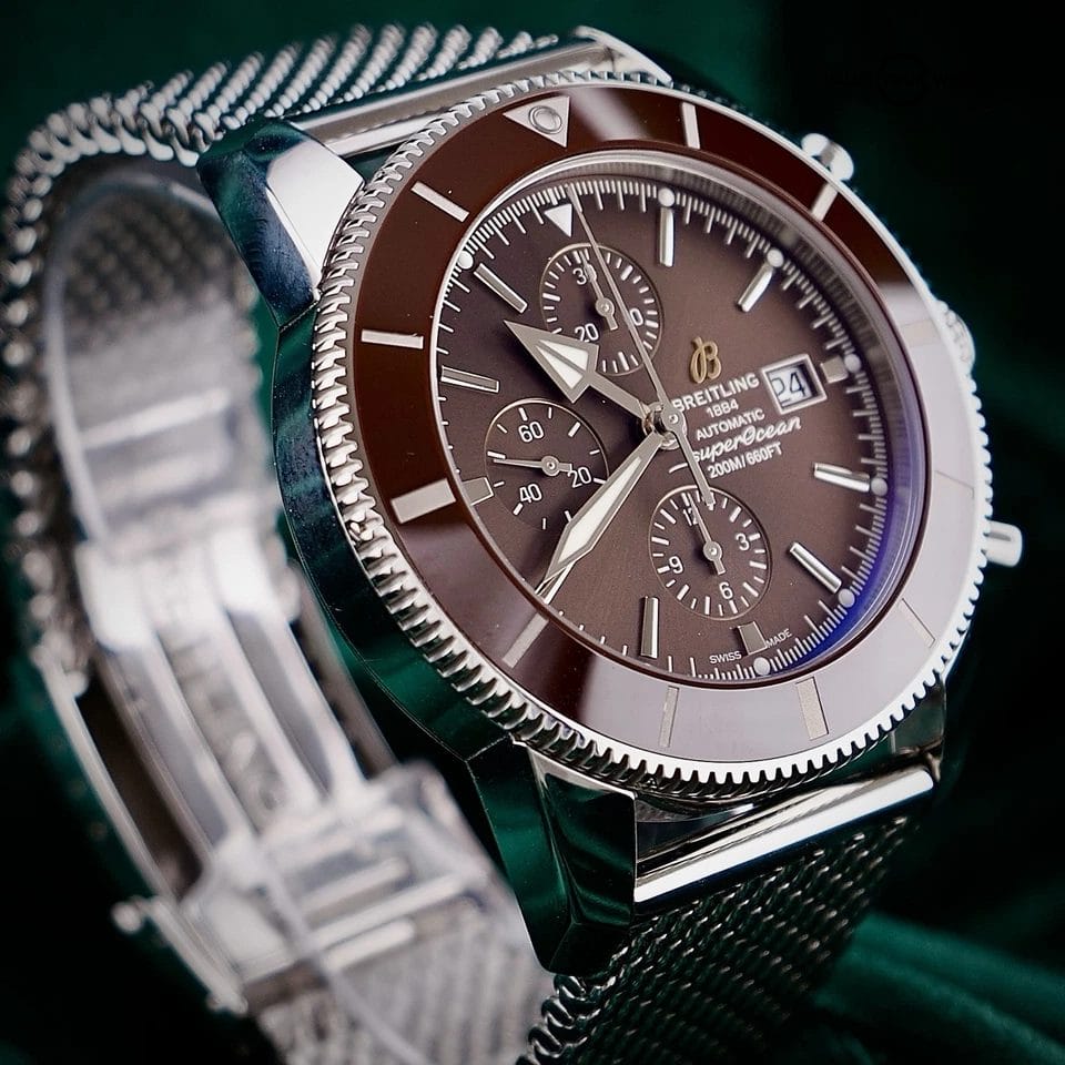 Breitling Superocean Heritage II Chronograph 46 mm A13312 Includes Box & Manuals - Image 10