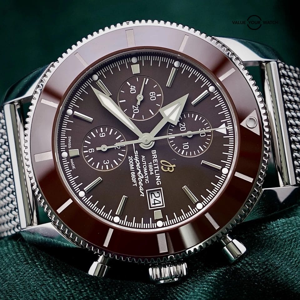 Breitling Superocean Heritage II Chronograph 46 mm A13312 Includes Box & Manuals - Image 11