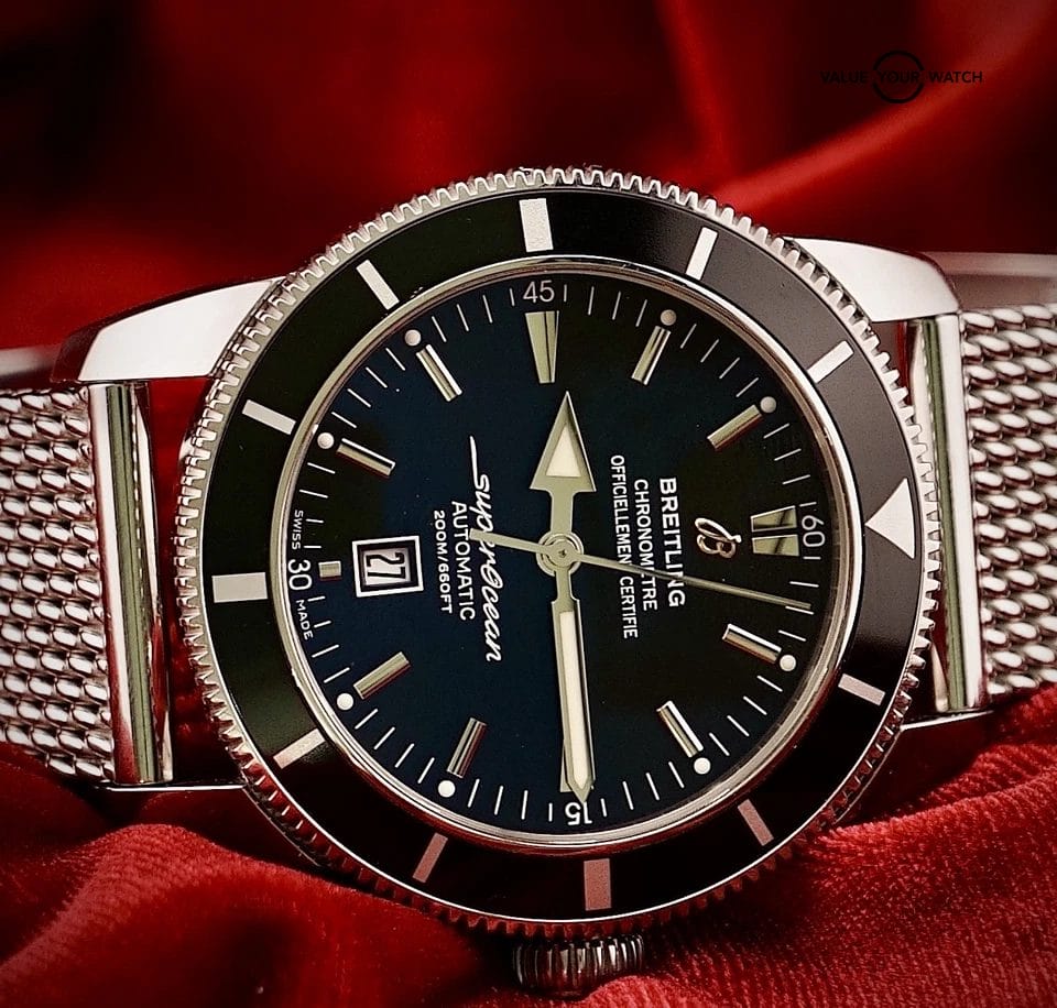 Breitling Superocean Heritage 46mm A17320 Steel Bracelet Box & Case A1732024/B86 - Image 2