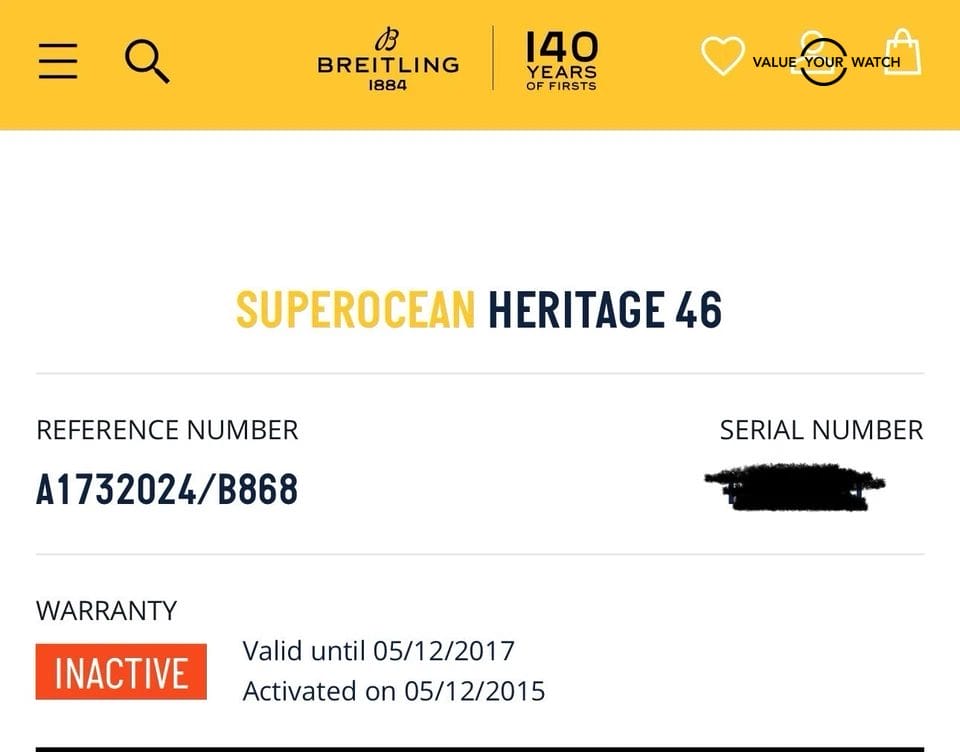 Breitling Superocean Heritage 46mm A17320 Steel Bracelet Box & Case A1732024/B86 - Image 4