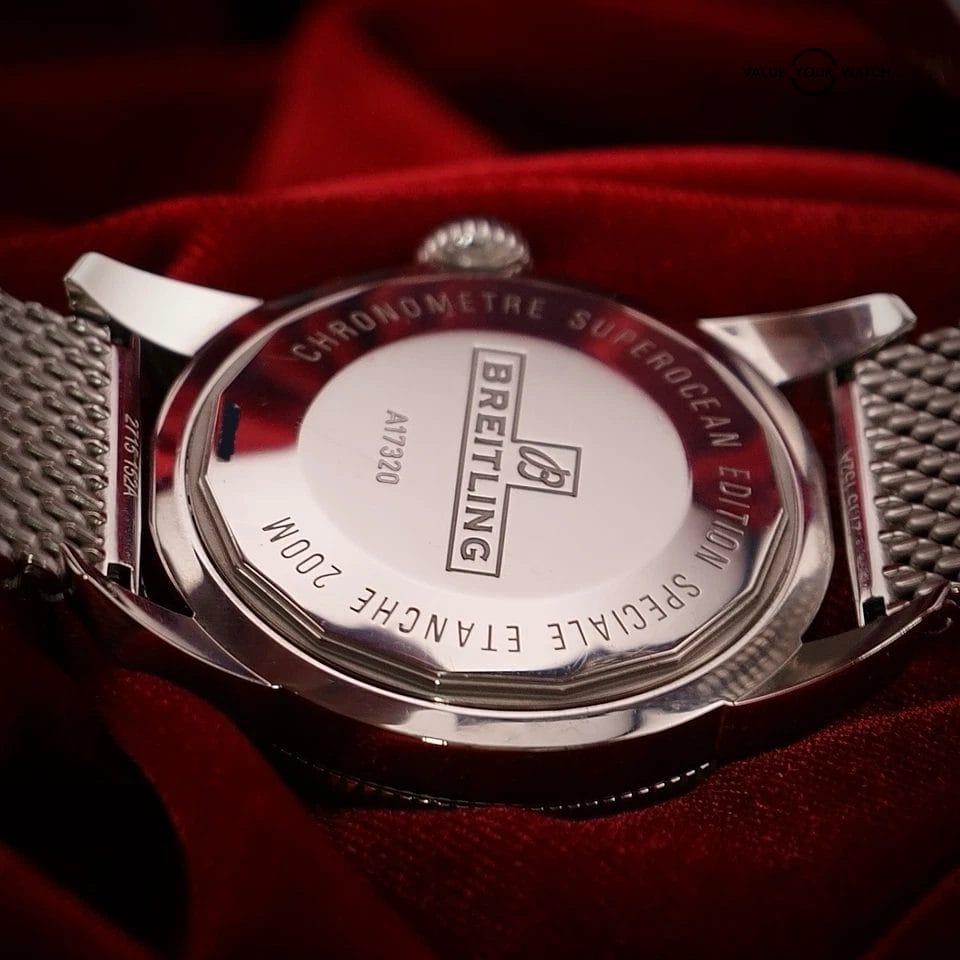 Breitling Superocean Heritage 46mm A17320 Steel Bracelet Box & Case A1732024/B86 - Image 11