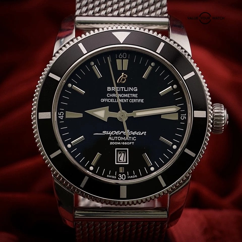 Breitling Superocean Heritage 46mm A17320 Steel Bracelet Box & Case A1732024/B86 - Image 13