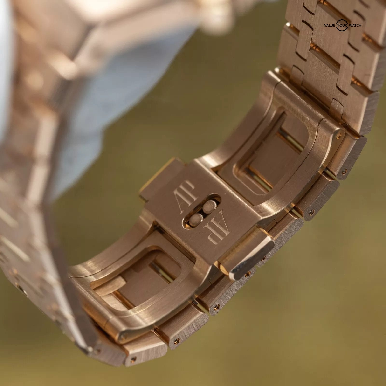 Audemars Piguet Royal Oak Chrono 41mm Rose Gold 26320OR Black Dial 2016 Full Set - Image 5