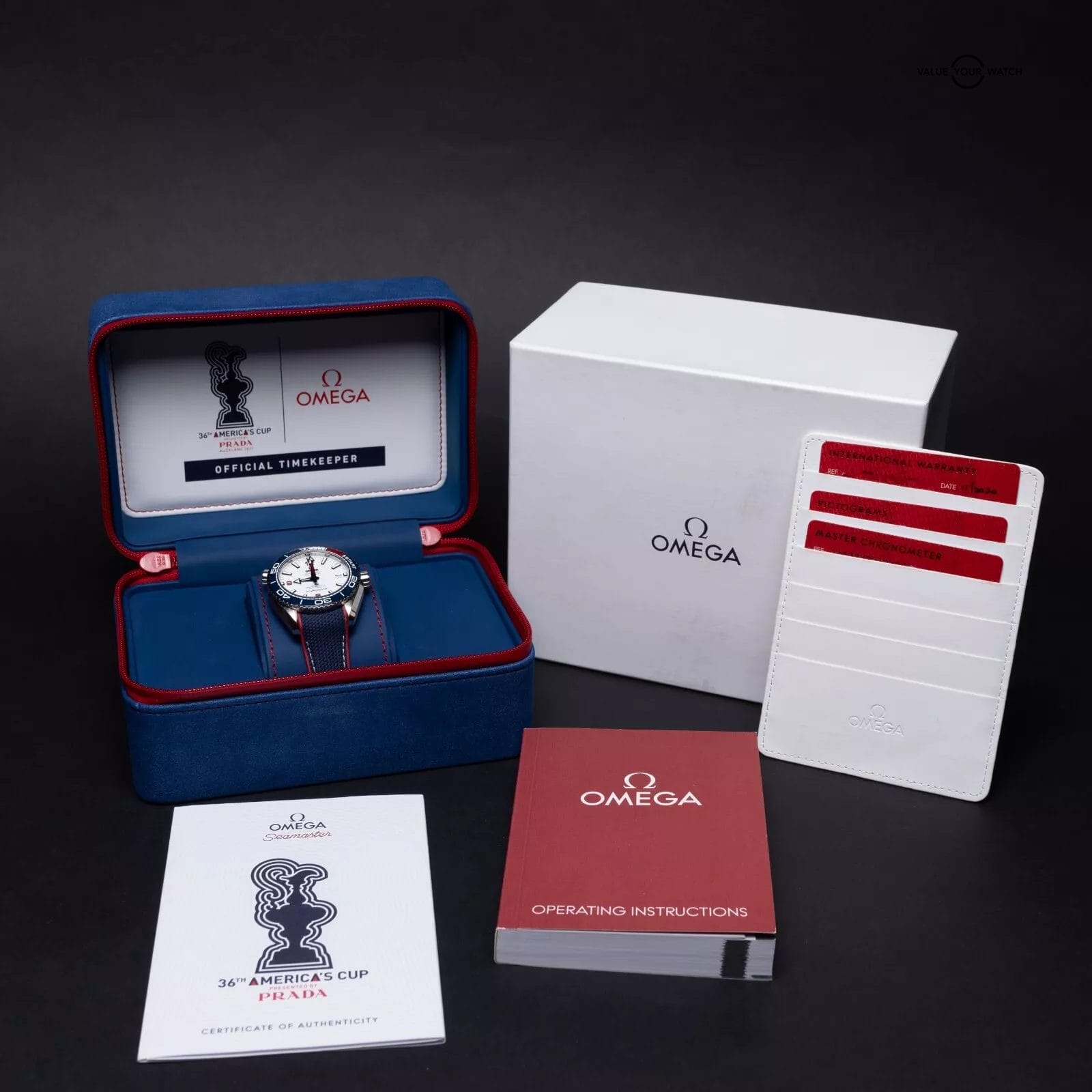 Limited-Edition Omega SeaMaster Planet Ocean America's Cup 215.32.43.21.04.001 - Image 2