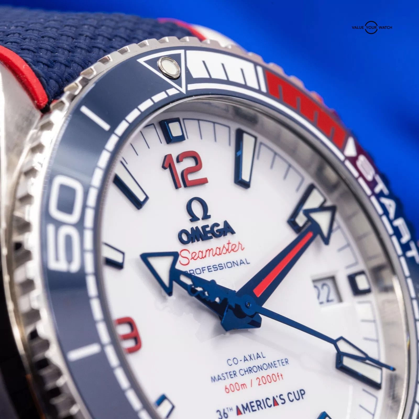Limited-Edition Omega SeaMaster Planet Ocean America's Cup 215.32.43.21.04.001 - Image 10