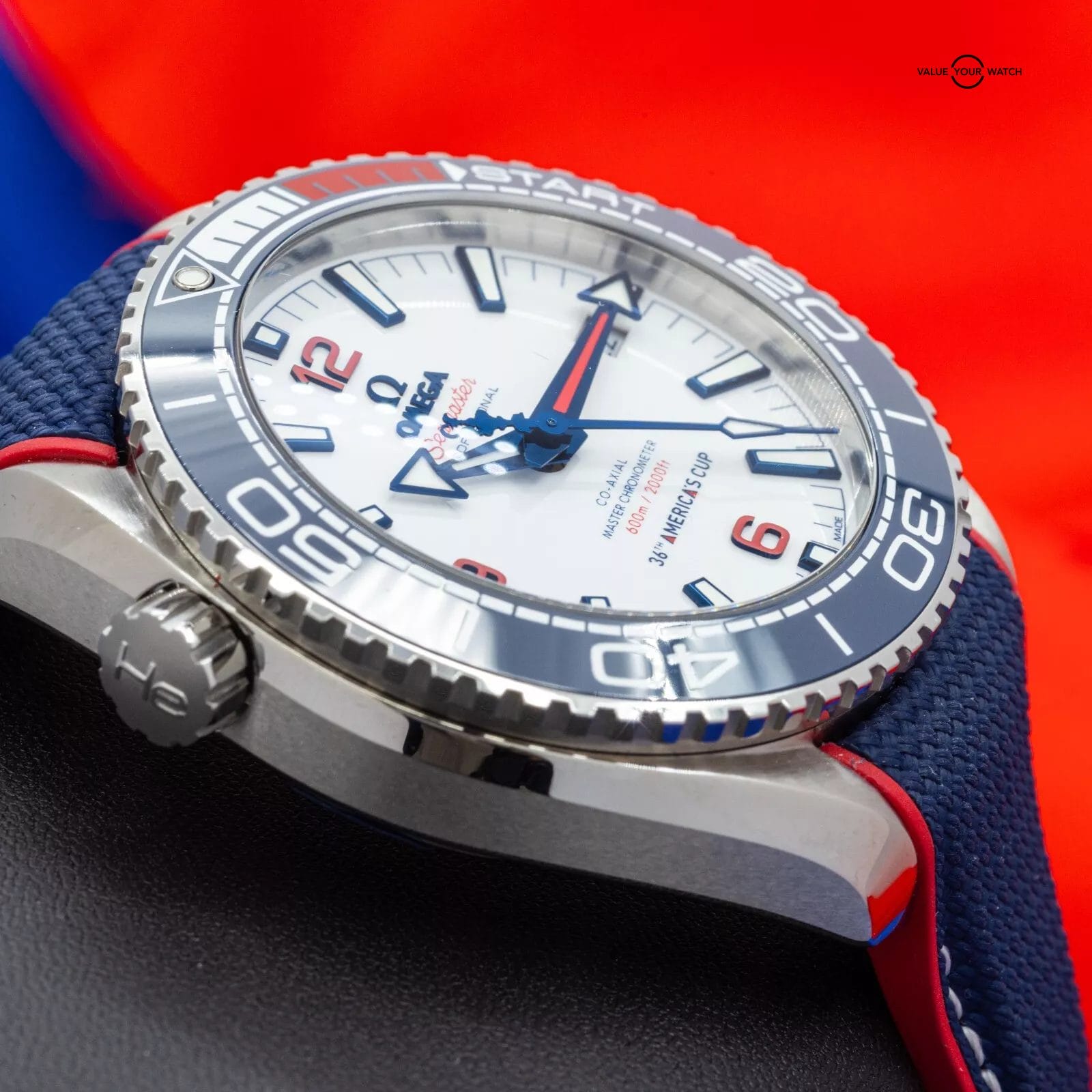 Limited-Edition Omega SeaMaster Planet Ocean America's Cup 215.32.43.21.04.001 - Image 15