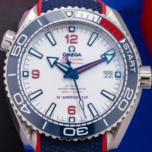 Limited-Edition Omega SeaMaster Planet Ocean America&#8217;s Cup 215.32.43.21.04.001