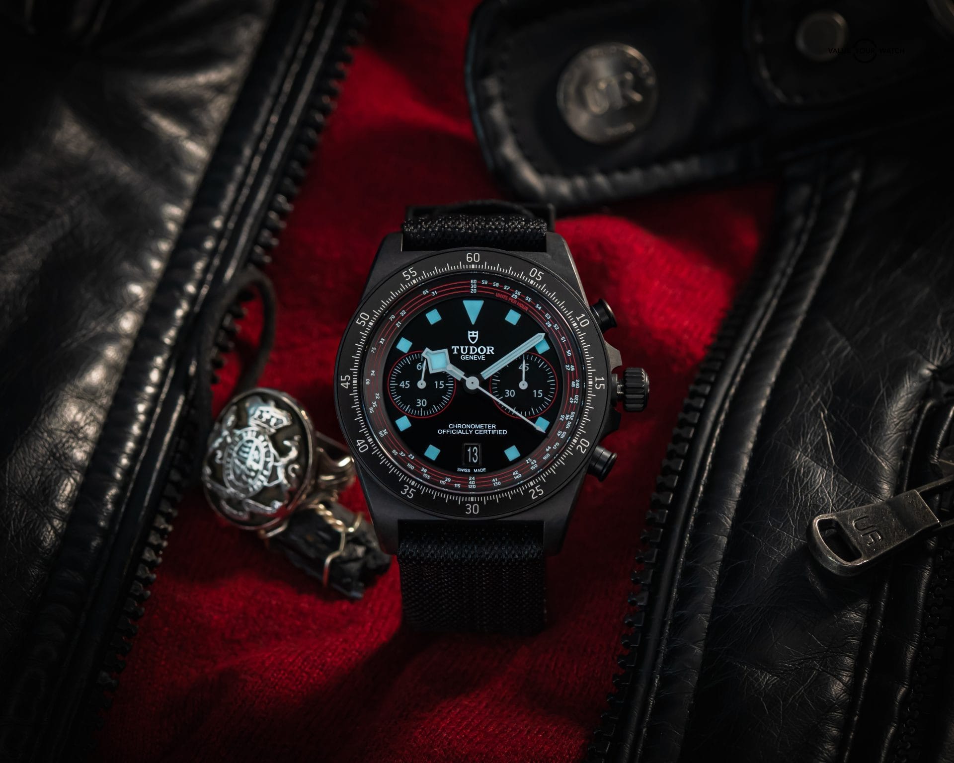 UNWORN Tudor Pelagos FXD Chronograph Carbon 43mm – M25827KN - Image 10