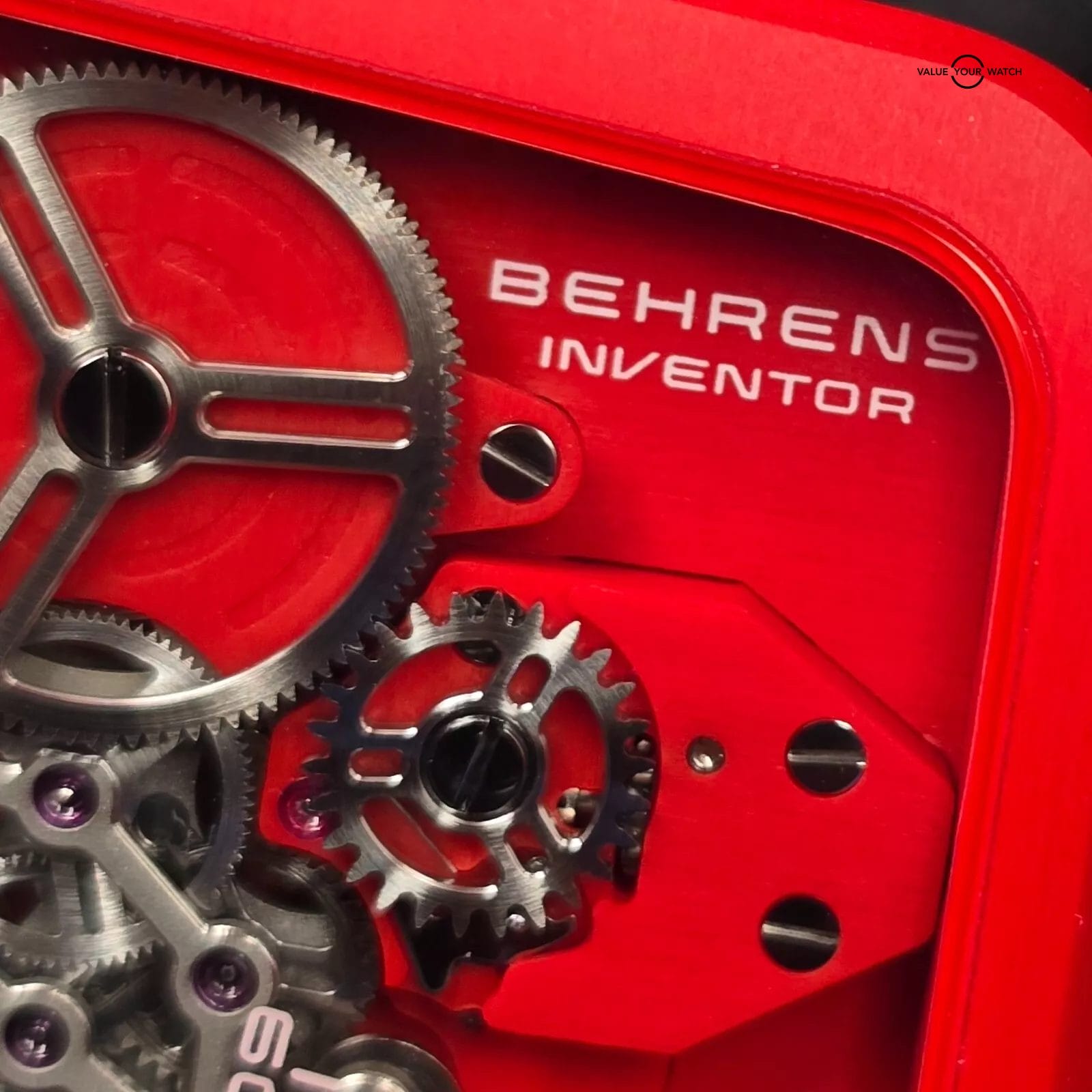 Behrens Inventor Ultra Light 11G Retrograde in Red, 33 piece limited run. Full s - Image 3