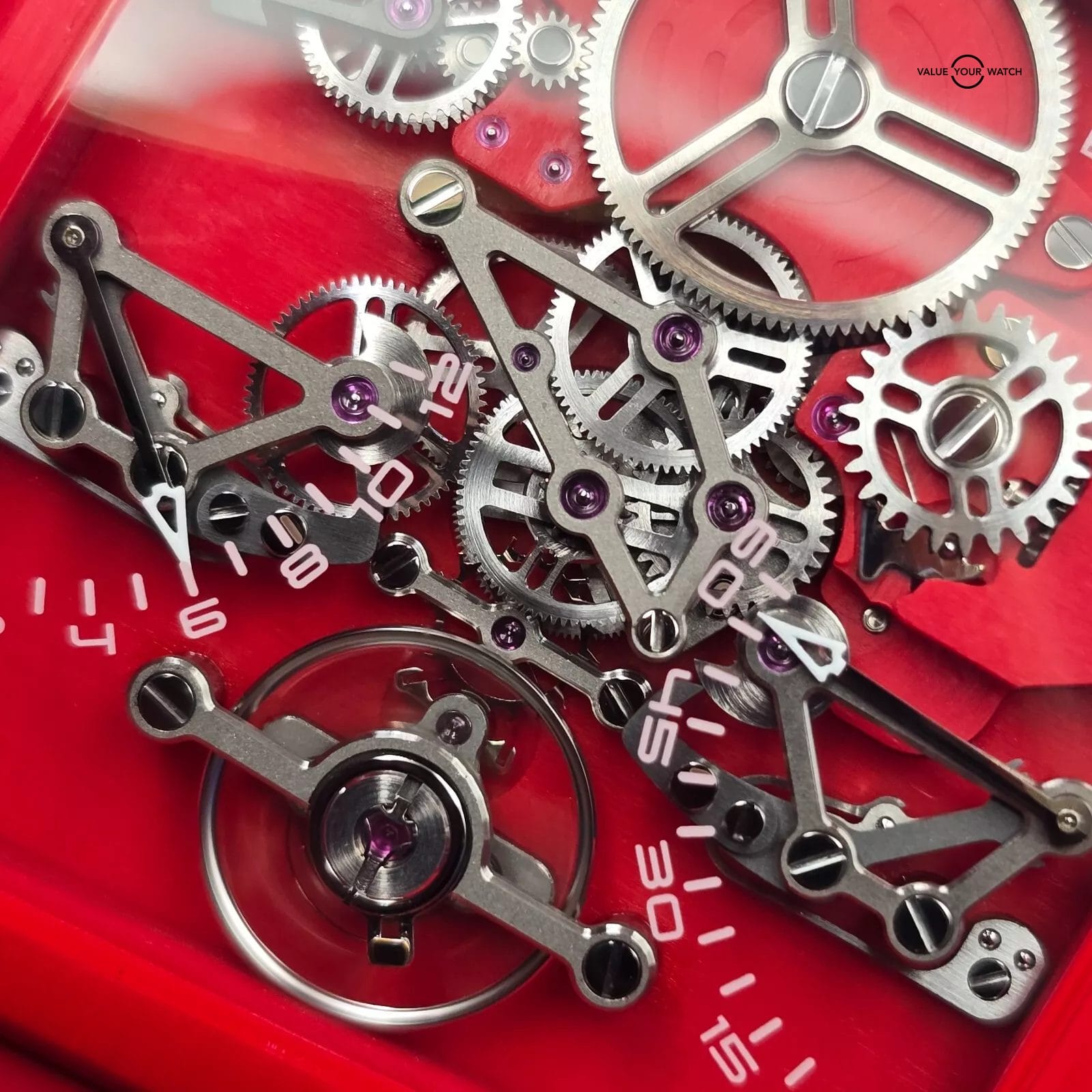 Behrens Inventor Ultra Light 11G Retrograde in Red, 33 piece limited run. Full s - Image 6