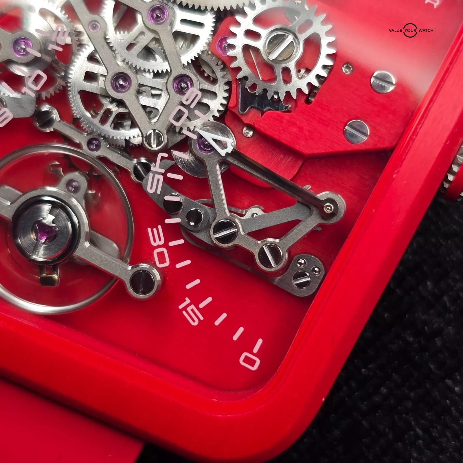 Behrens Inventor Ultra Light 11G Retrograde in Red, 33 piece limited run. Full s - Image 7