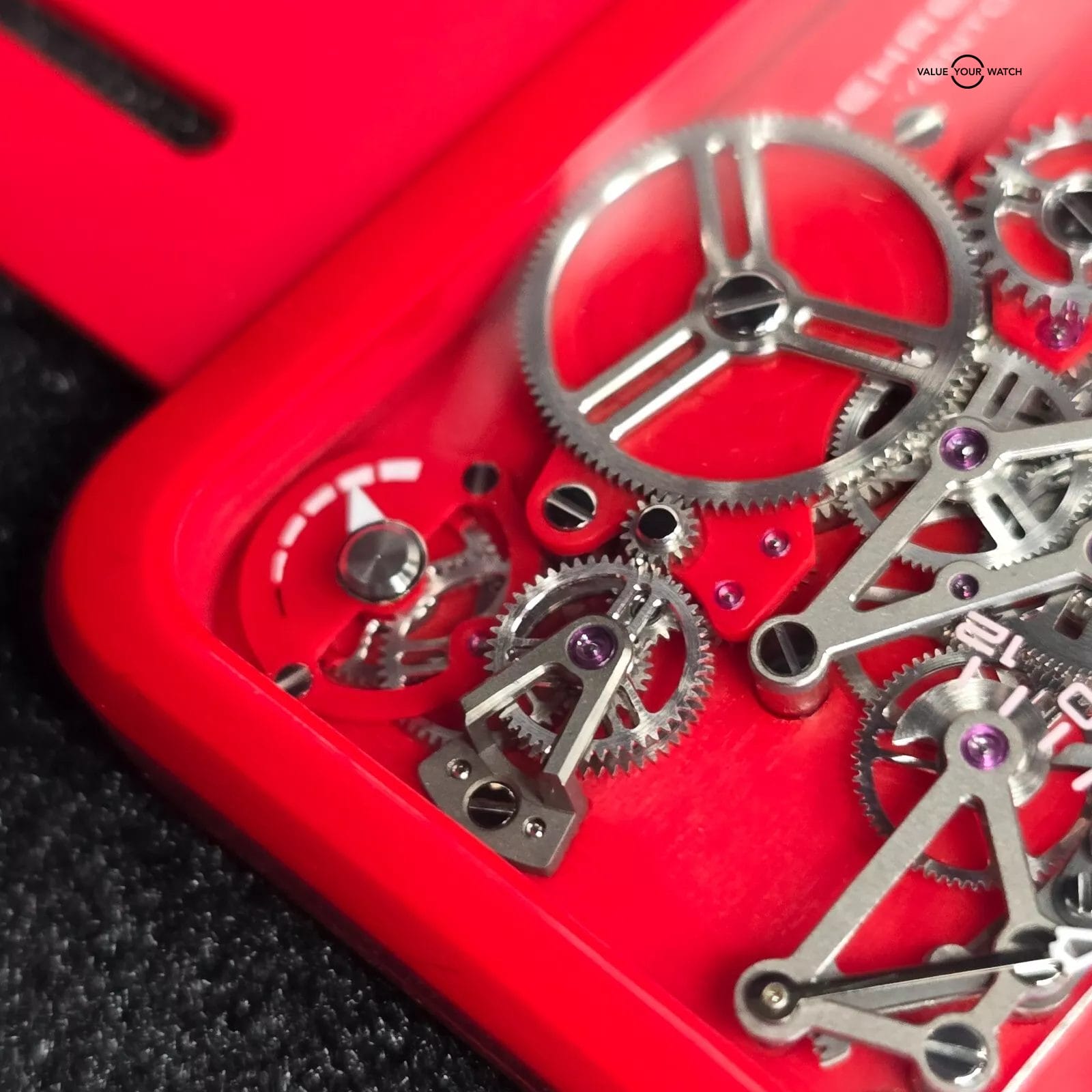 Behrens Inventor Ultra Light 11G Retrograde in Red, 33 piece limited run. Full s - Image 8