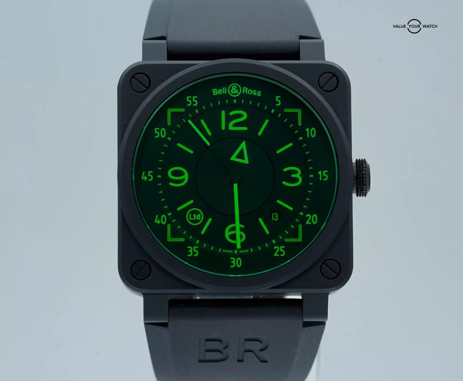 Bell & Ross BR03 03-92 HUD LIMITED EDITION AUTOMATIC BLACK DIAL BOXES/PAPERS - Image 2