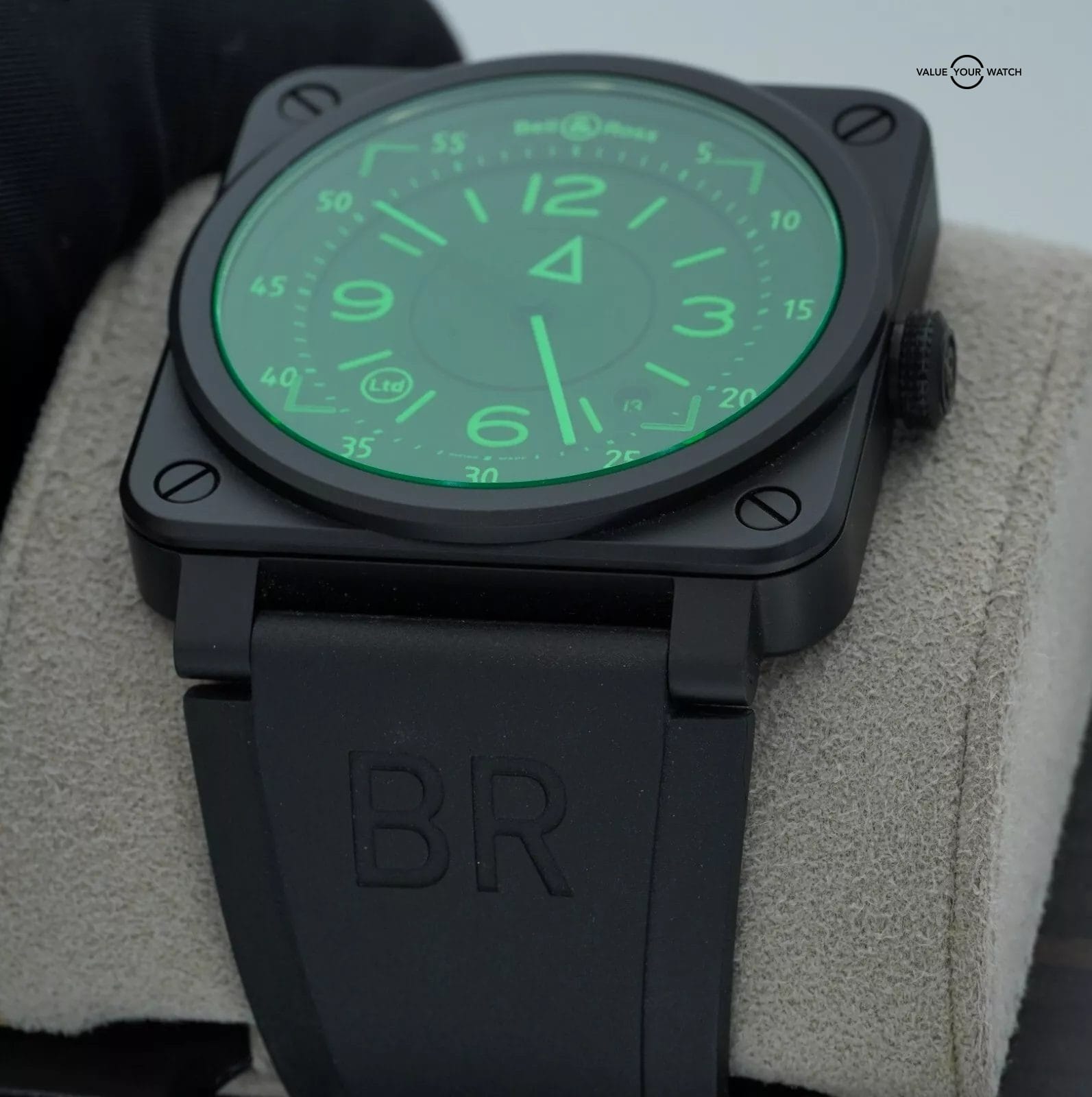 Bell & Ross BR03 03-92 HUD LIMITED EDITION AUTOMATIC BLACK DIAL BOXES/PAPERS - Image 9