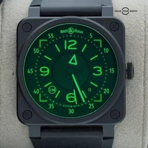 Bell & Ross BR03 03-92 HUD LIMITED EDITION AUTOMATIC BLACK DIAL BOXES/PAPERS