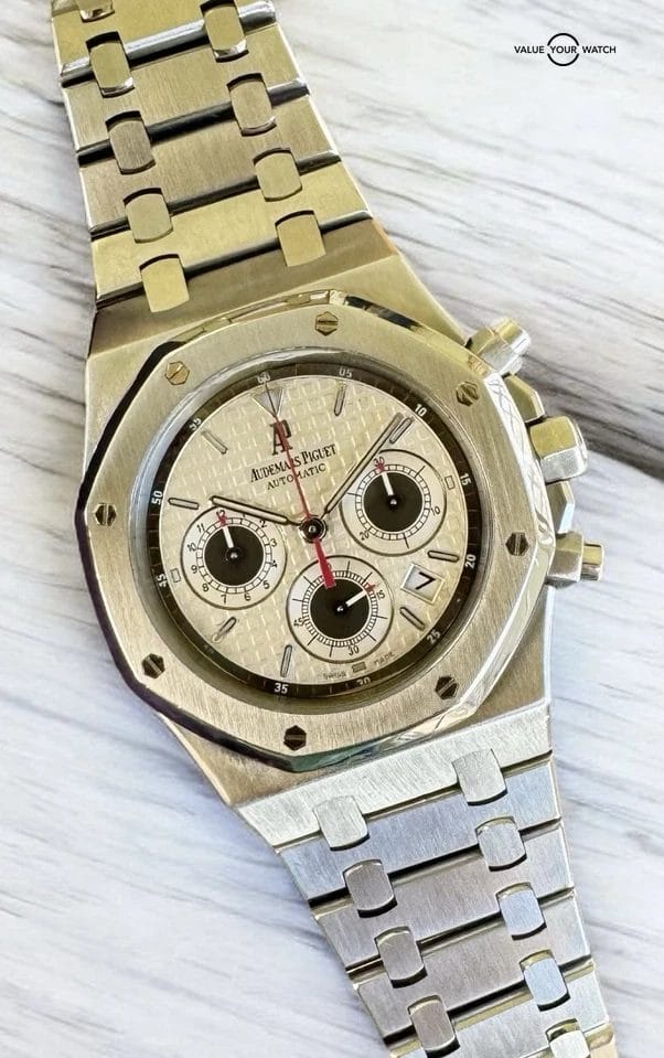 Audemars Piguet Royal Oak 26300ST.OO.1110ST.06 Panda Chronograph 2014 Box/Papers
