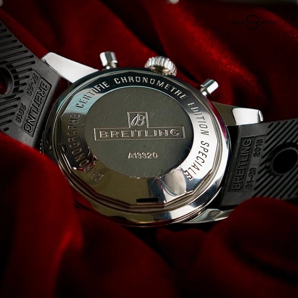 BREITLING Superocean Heritage 46MM A13320 - Extra Strap & Buckle, Chronograph - Image 5