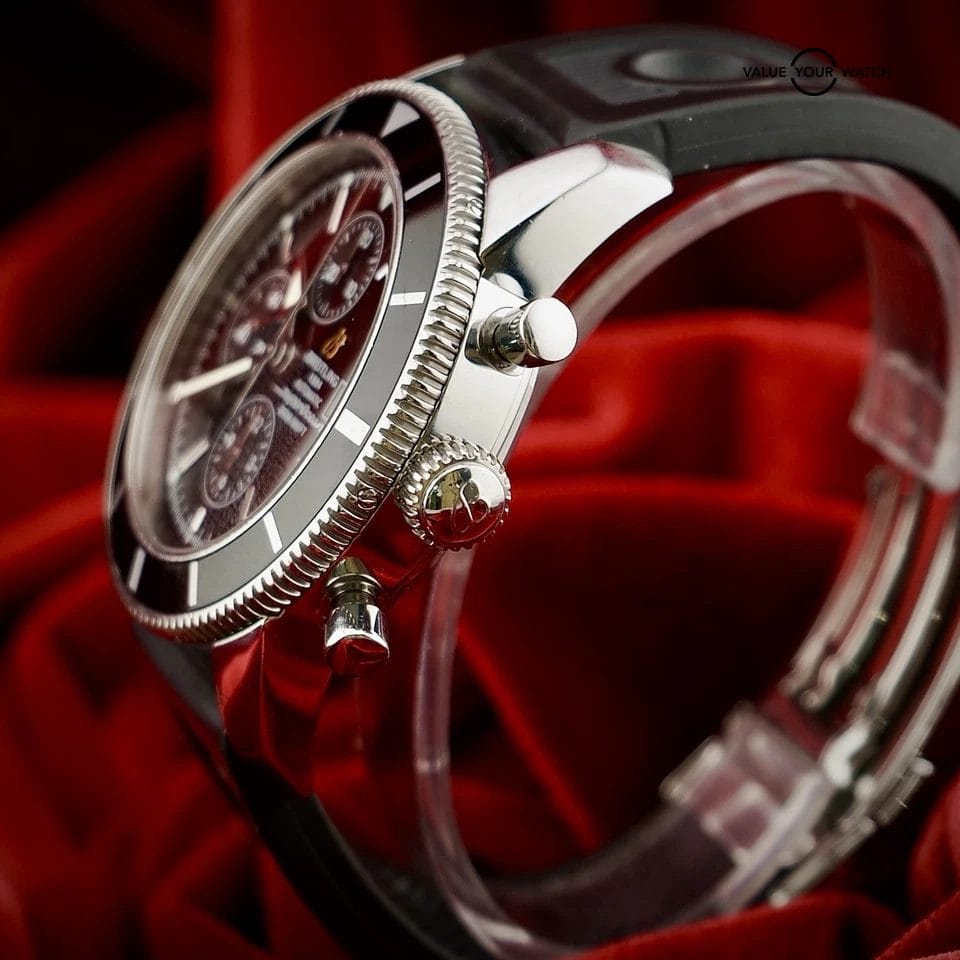 BREITLING Superocean Heritage 46MM A13320 - Extra Strap & Buckle, Chronograph - Image 11