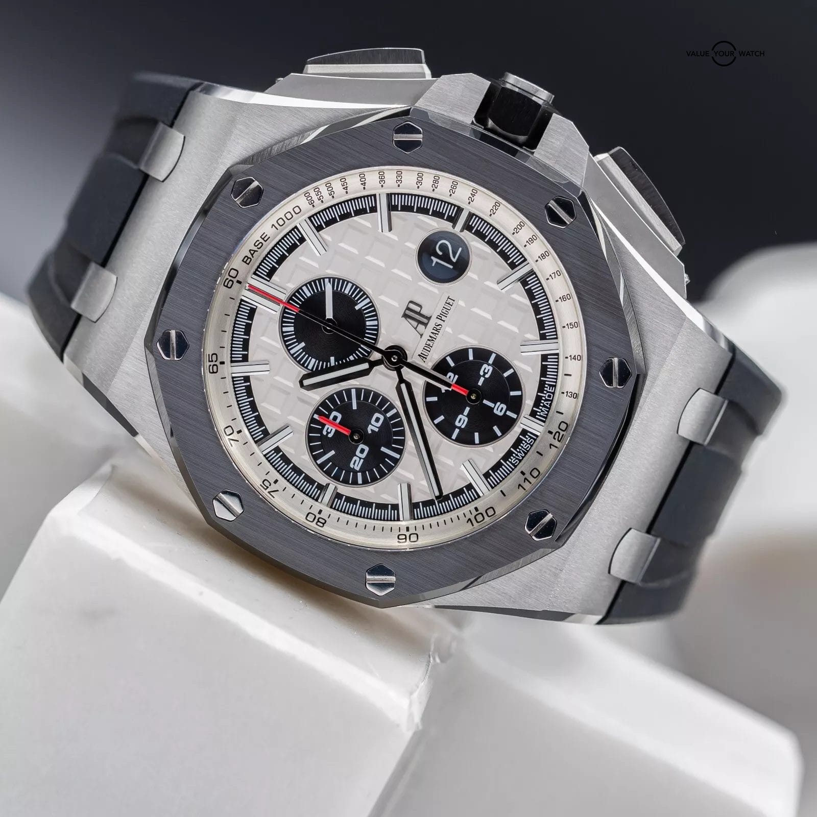 Audemars Piguet Royal Oak Offshore Chronograph 44mm Panda AP 26400so - Full Set - Image 2