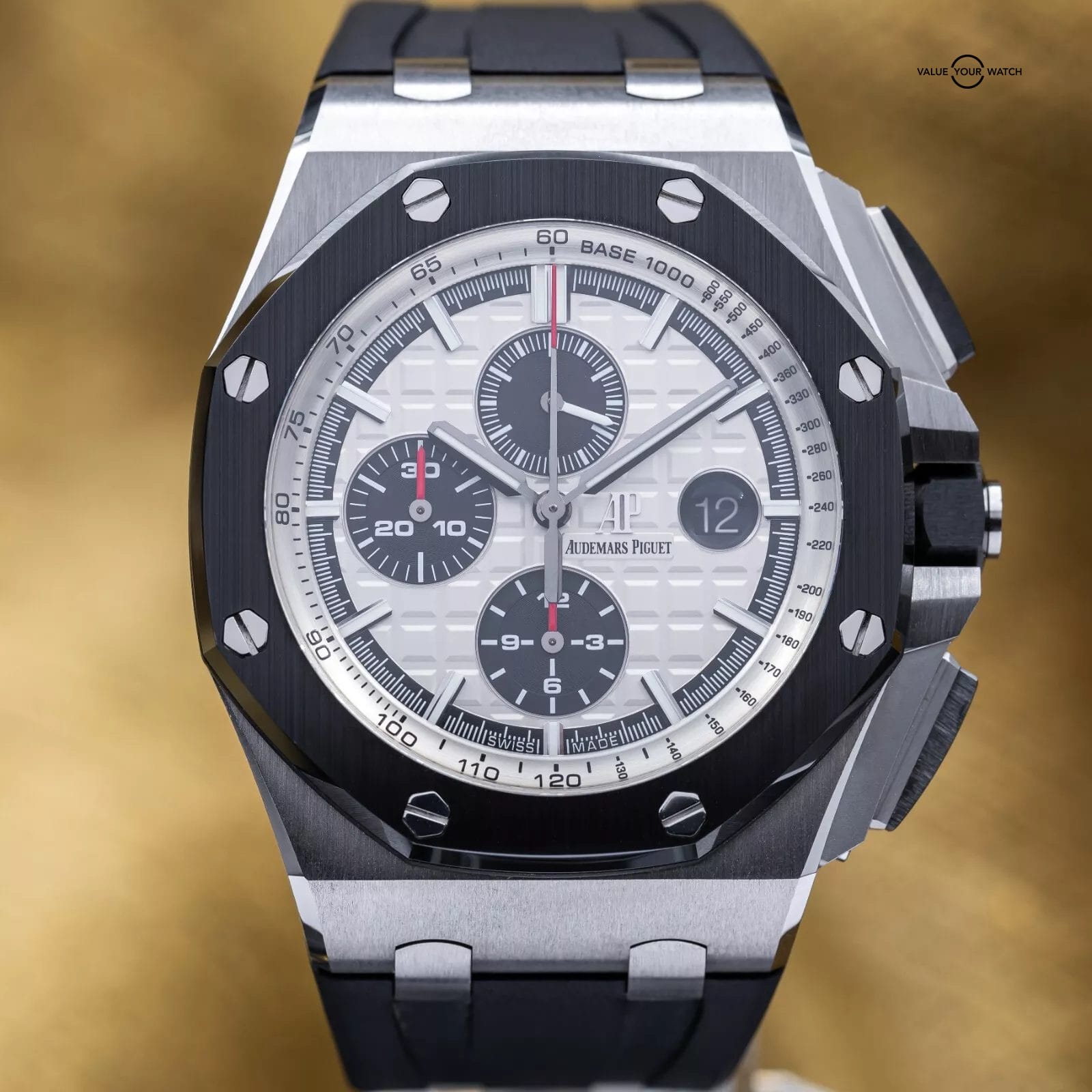 Audemars Piguet Royal Oak Offshore Chronograph 44mm Panda AP 26400so - Full Set