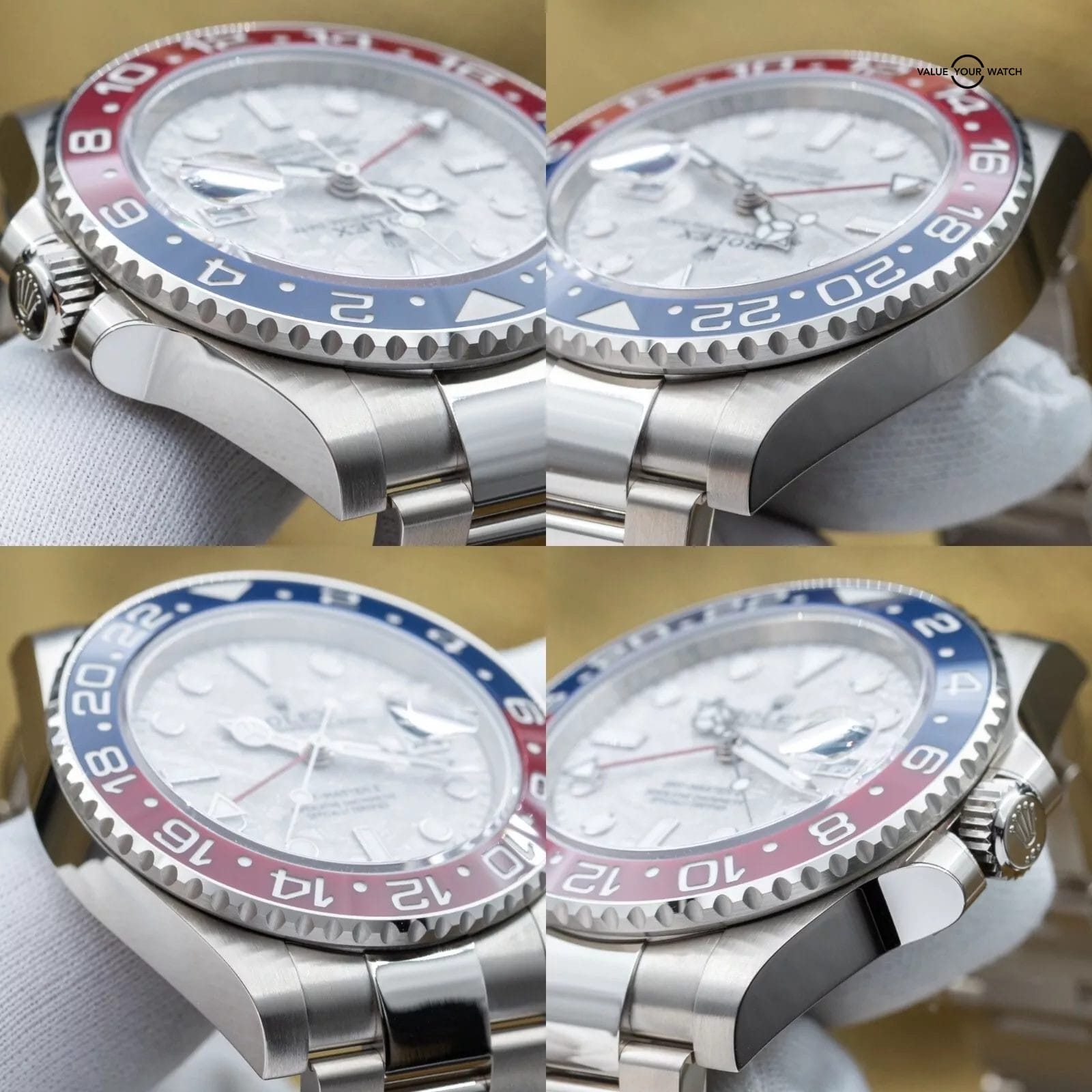 Unworn 2023 Rolex GMT Master II Pepsi Meteorite Dial White Gold 40mm 126719BLRO - Image 10