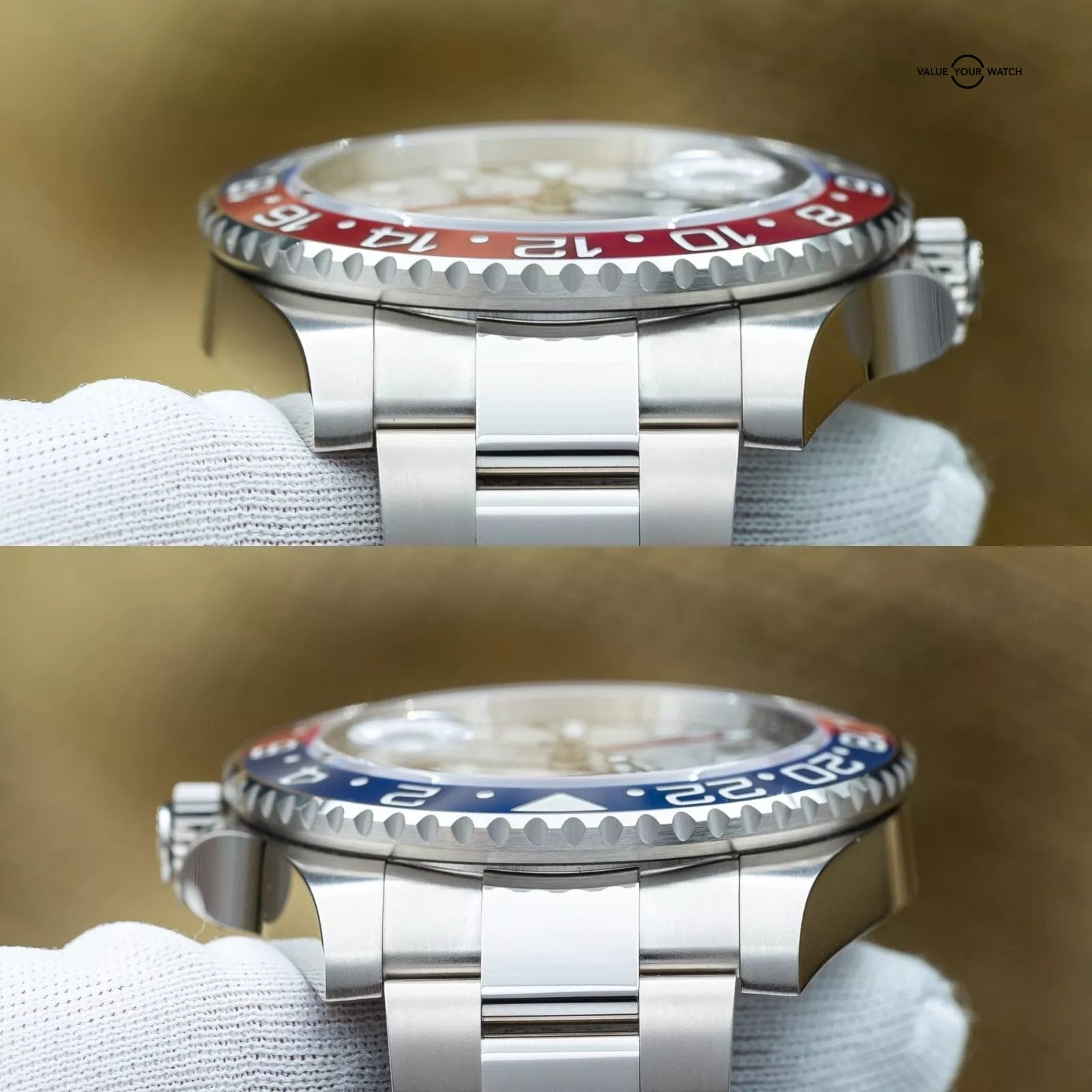 Unworn 2023 Rolex GMT Master II Pepsi Meteorite Dial White Gold 40mm 126719BLRO - Image 12