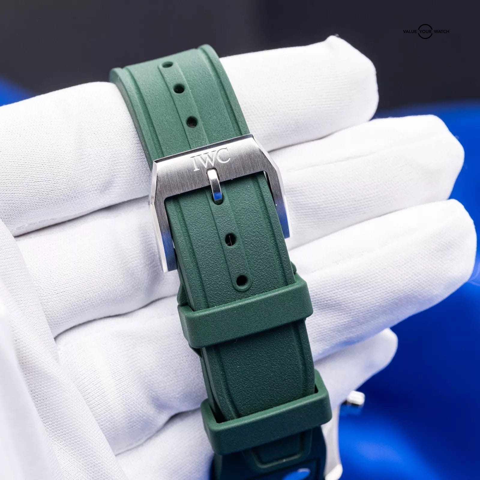 IWC Pilot's Chronograph Racing Green Men's Watch - IW377726 Box & Papers - Image 5