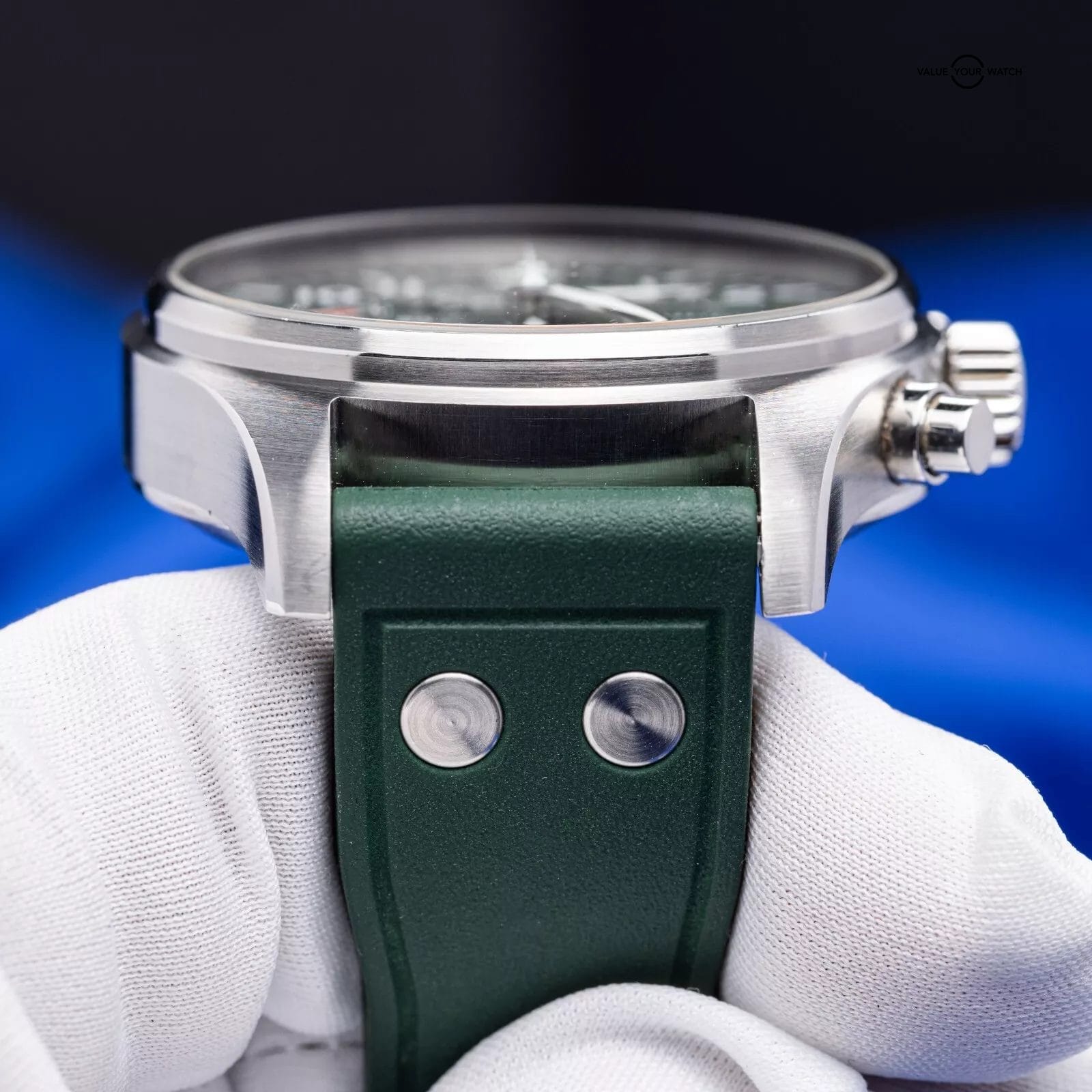 IWC Pilot's Chronograph Racing Green Men's Watch - IW377726 Box & Papers - Image 6