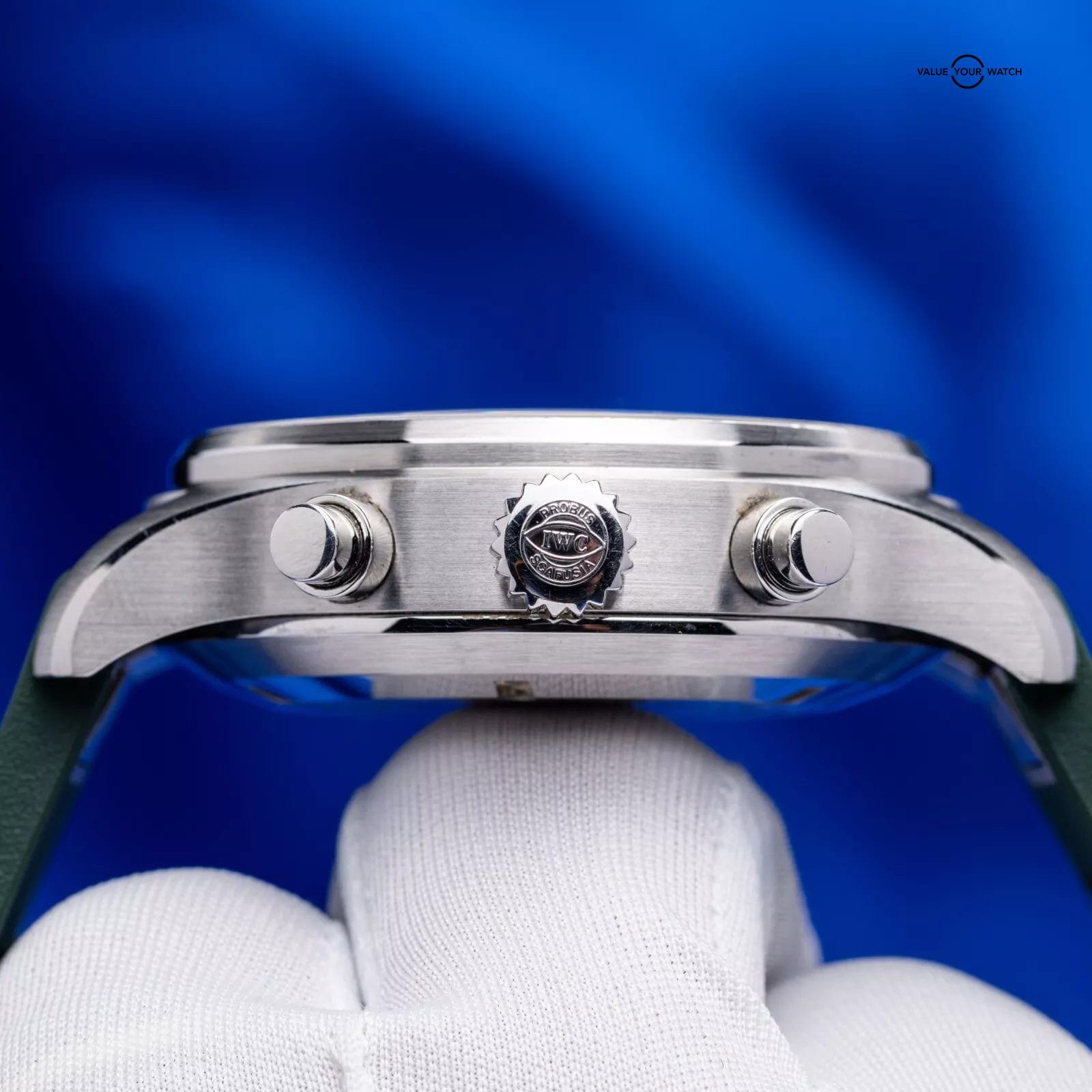 IWC Pilot's Chronograph Racing Green Men's Watch - IW377726 Box & Papers - Image 9