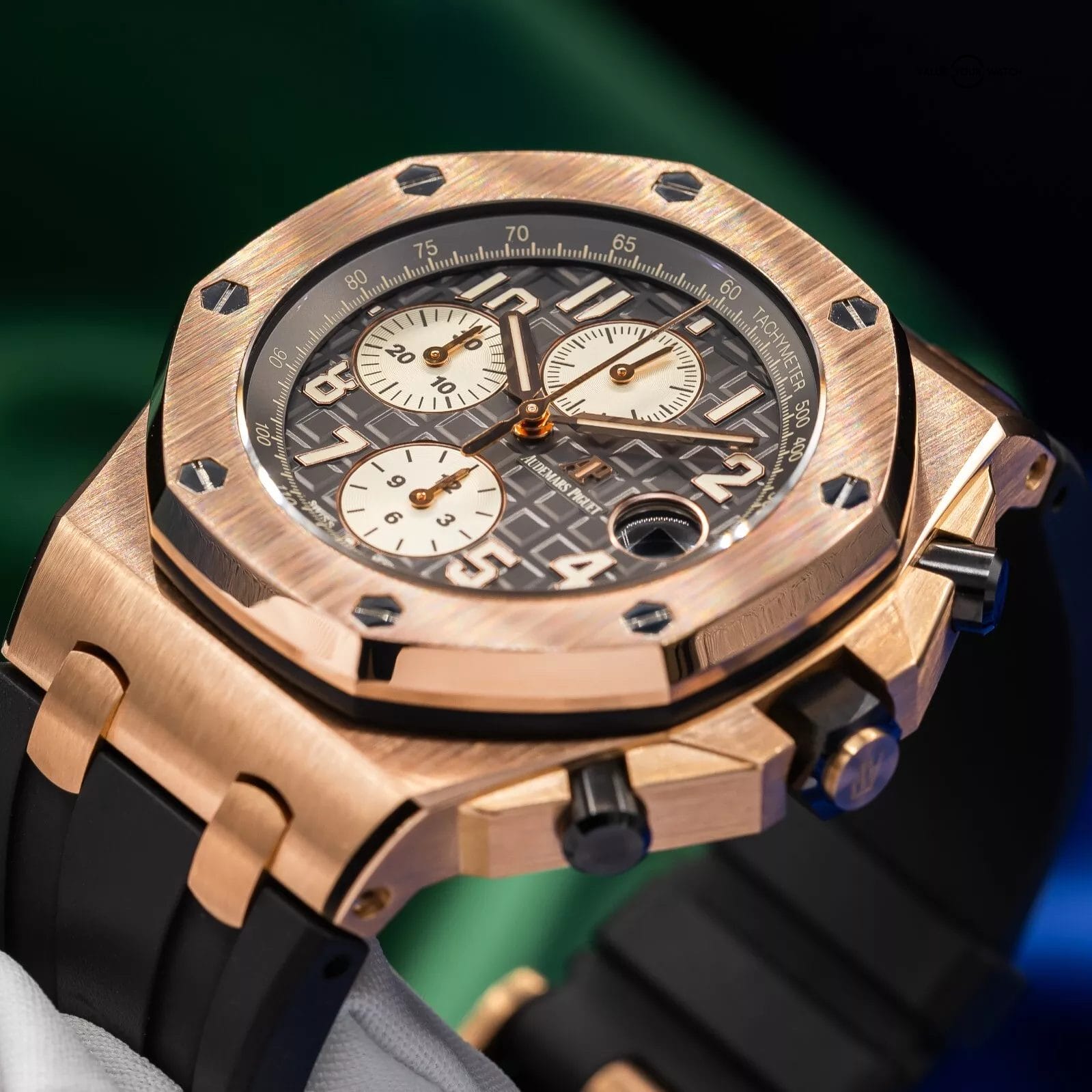 Audemars Piguet Royal Oak Offshore Rhodium Gray Chronograph Men's Watch 26470OR - Image 14