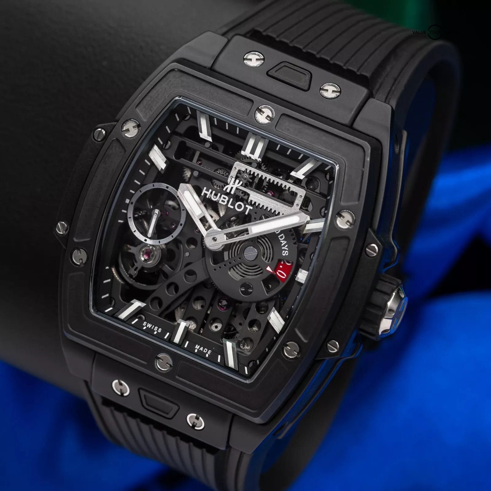 Hublot Spirit of Big Bang Meca-10 Black Magic Ceramic Mens Watch 614.CI.1170.RX - Image 3