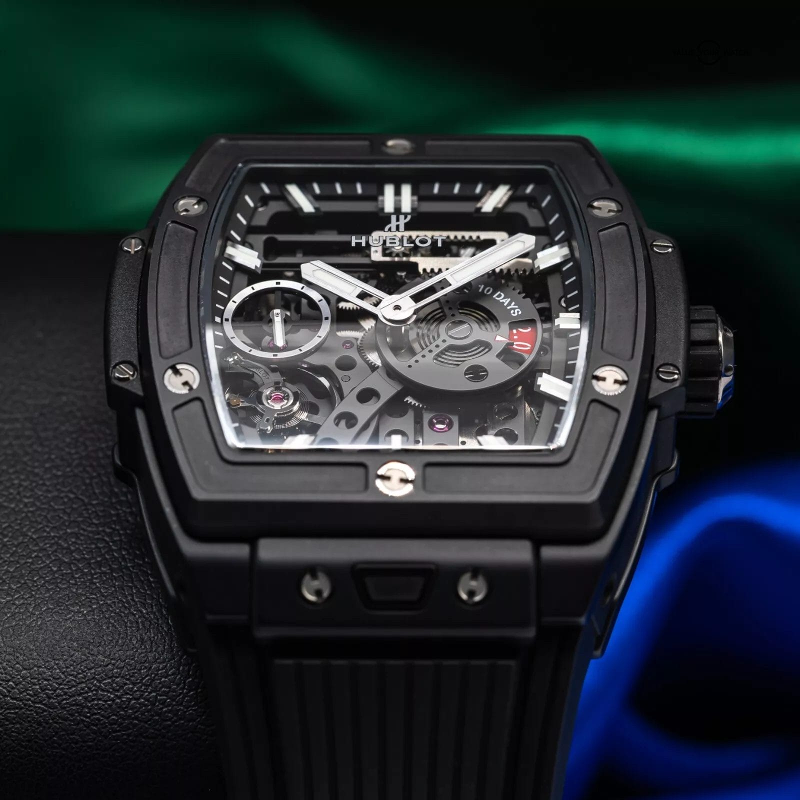 Hublot Spirit of Big Bang Meca-10 Black Magic Ceramic Mens Watch 614.CI.1170.RX - Image 9