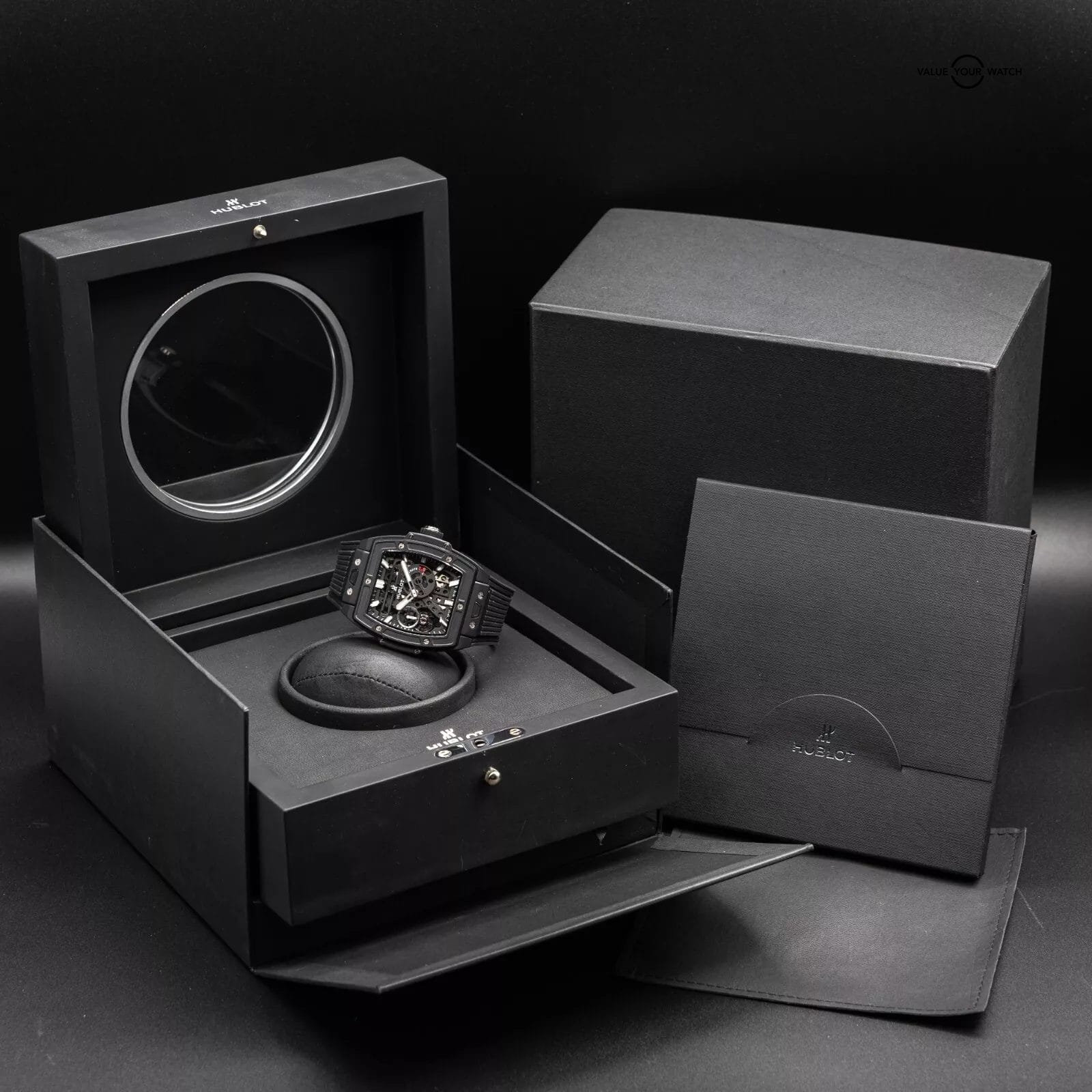 Hublot Spirit of Big Bang Meca-10 Black Magic Ceramic Mens Watch 614.CI.1170.RX - Image 13