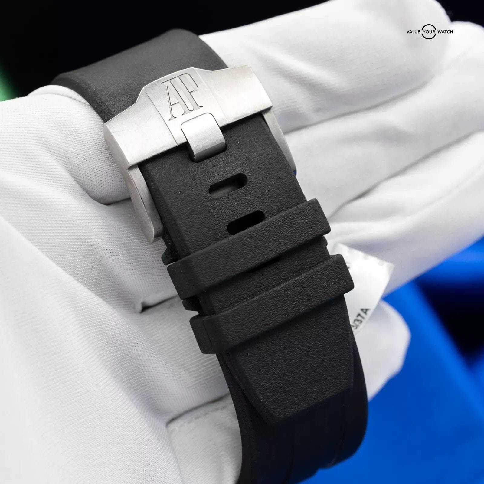 Audemars Piguet Royal Oak Offshore "Gold Hands" Men's Ceramic Watch - 26405CE - Image 6