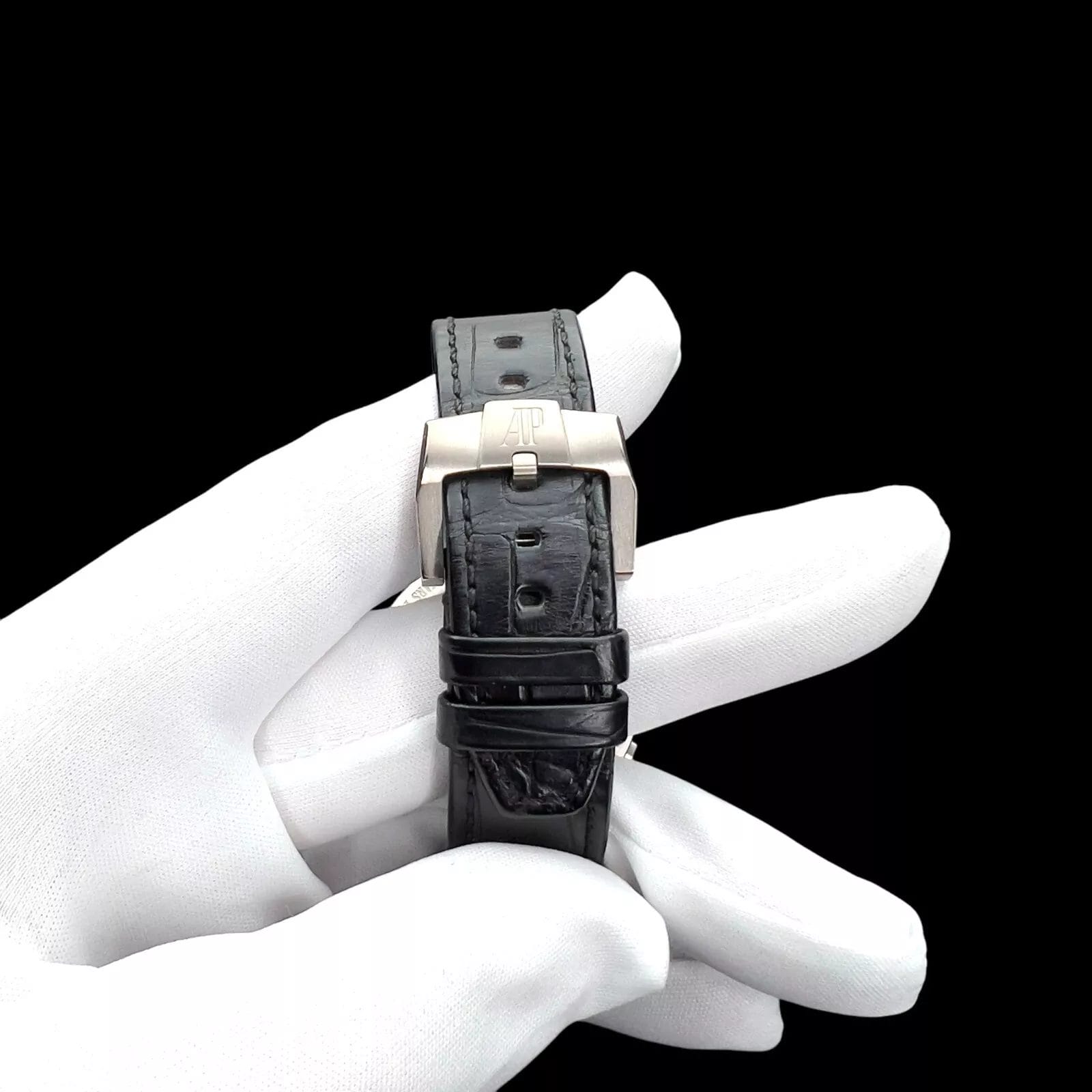 Audemars Piguet Code 11.59 "Smoked Gray" Chronograph Men's Watch - 26393CR - Image 9