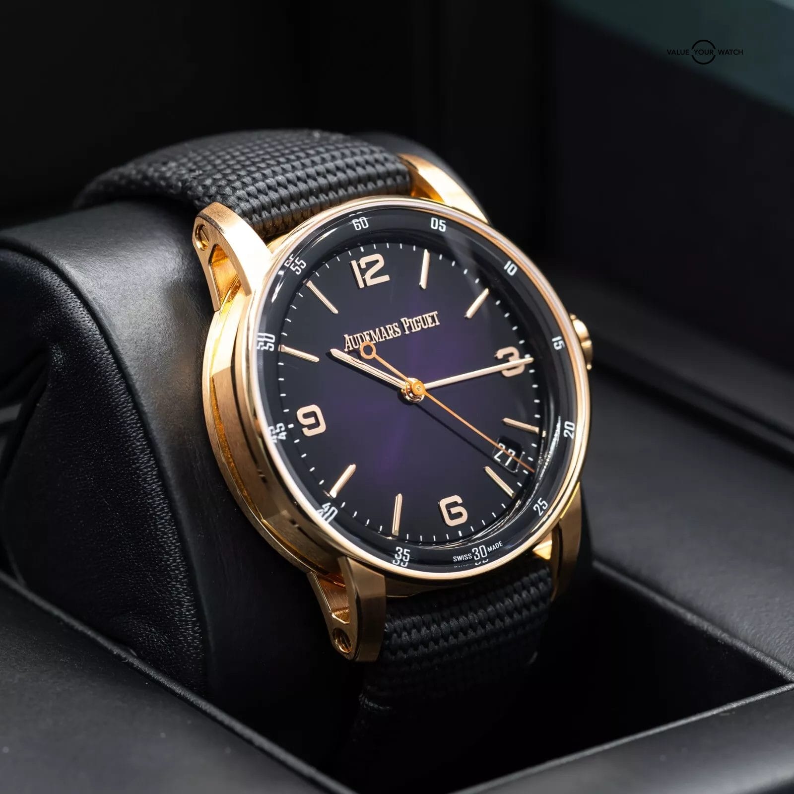 Audemars Piguet Code 11.59 Purple Rose Gold Men's Watch 15210OR.OO.A002KB.02 - Image 3