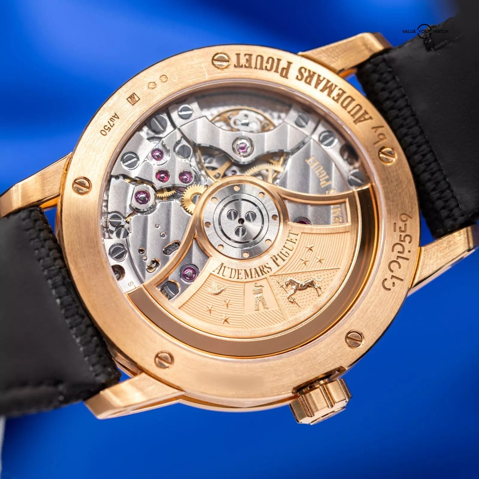 Audemars Piguet Code 11.59 Purple Rose Gold Men's Watch 15210OR.OO.A002KB.02 - Image 4