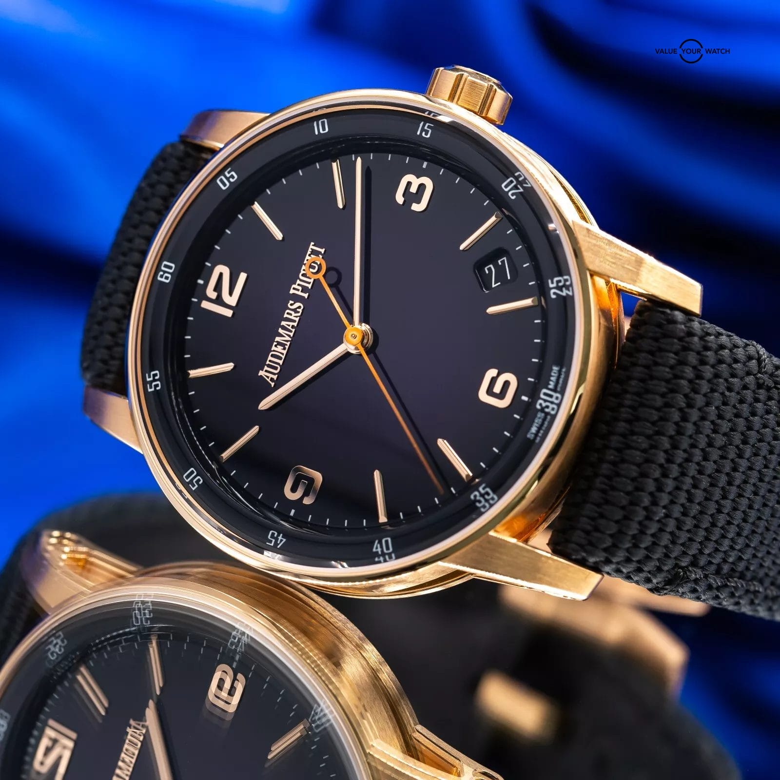 Audemars Piguet Code 11.59 Purple Rose Gold Men's Watch 15210OR.OO.A002KB.02 - Image 14