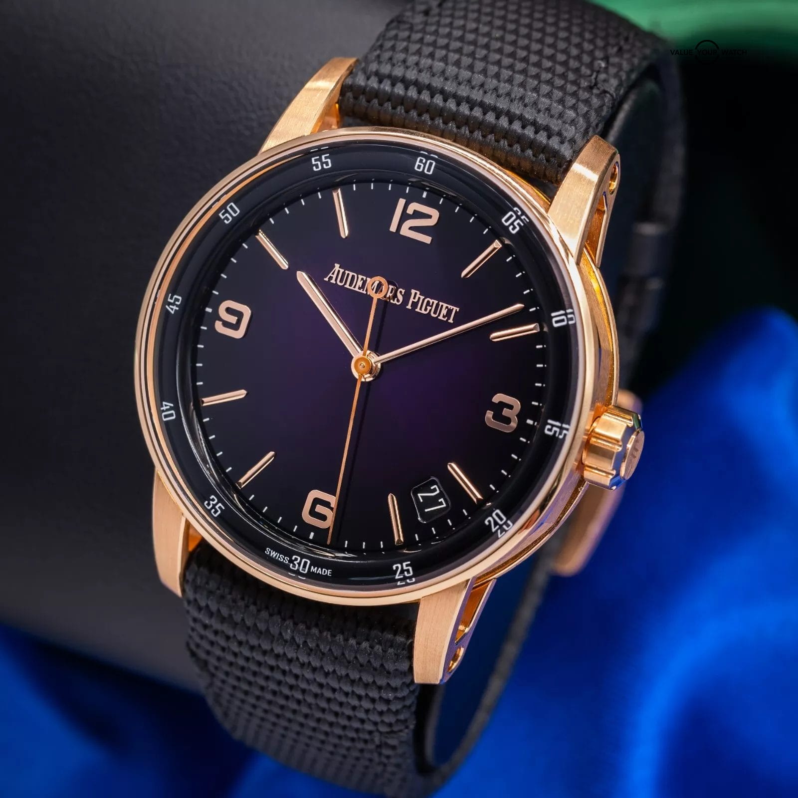 Audemars Piguet Code 11.59 Purple Rose Gold Men's Watch 15210OR.OO.A002KB.02 - Image 15