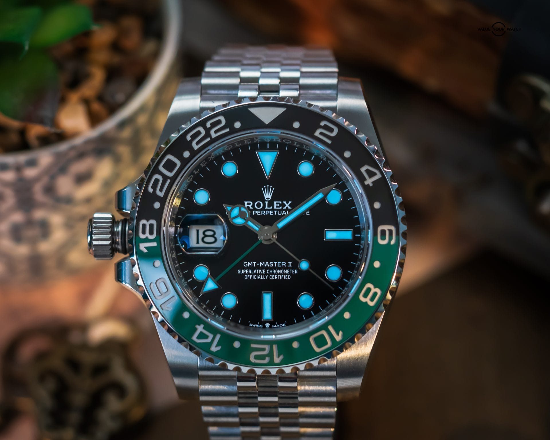 2025 UNWORN ROLEX GMT-Master II “Sprite” Jubilee 40mm