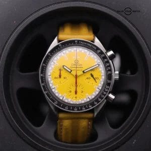 Omega Speedmaster 39mm Steel Yellow Dial Automatic 3810.12.40 | Needs Service