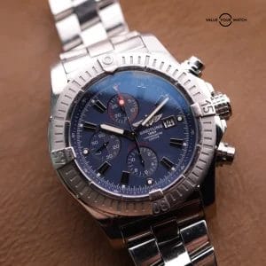 Breitling Super Avenger 48mm Blue Men’s Watch – A13370 | Watch + 2009 Papers