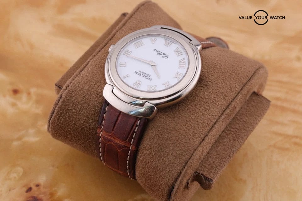 95’ Rolex Celini 37.5mm | ref. 6623 | 18kt Solid White Gold | All Original - Image 5