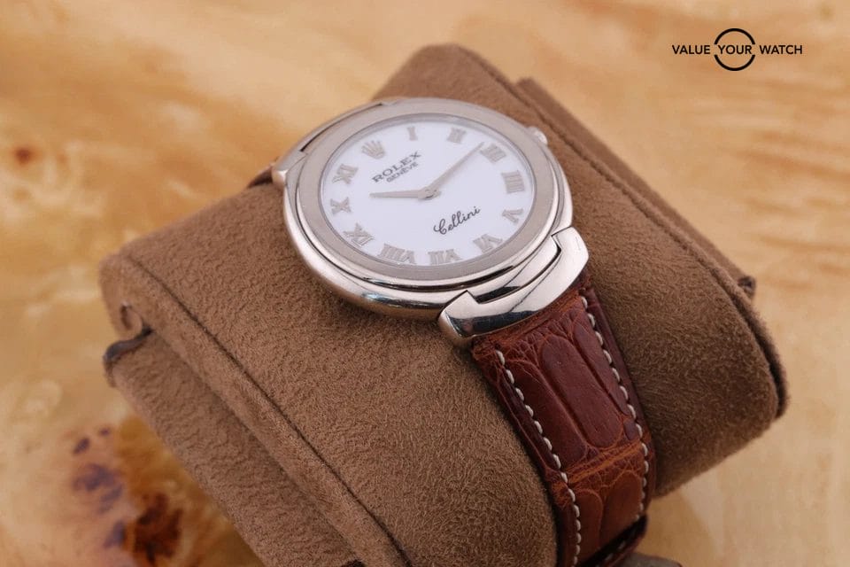 95’ Rolex Celini 37.5mm | ref. 6623 | 18kt Solid White Gold | All Original - Image 10