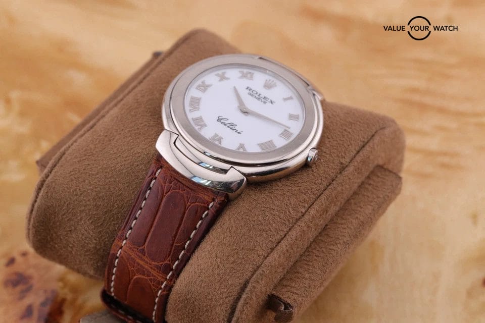 95’ Rolex Celini 37.5mm | ref. 6623 | 18kt Solid White Gold | All Original - Image 11