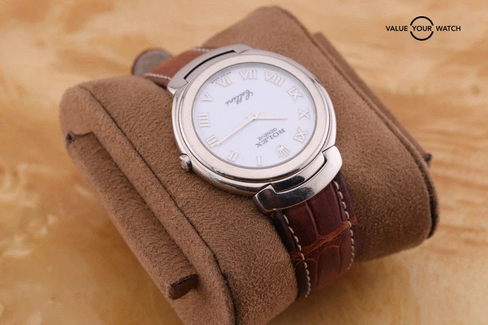 95’ Rolex Celini 37.5mm | ref. 6623 | 18kt Solid White Gold | All Original - Image 12