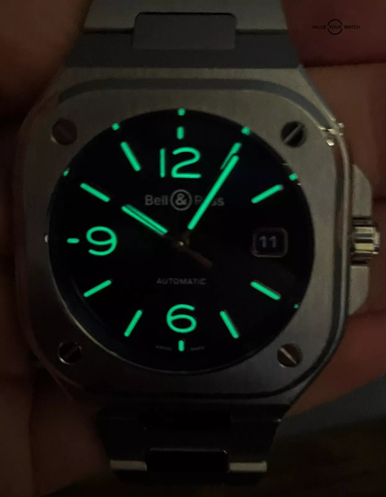 Bell & Ross 40mm Blue Dial Stainless Steel BR05A-BLU-ST/SST - Image 2